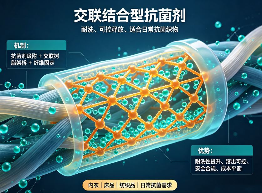 交联结合型抗菌剂