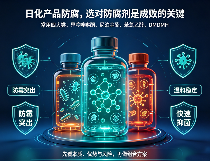 选对防腐剂是成败的关键