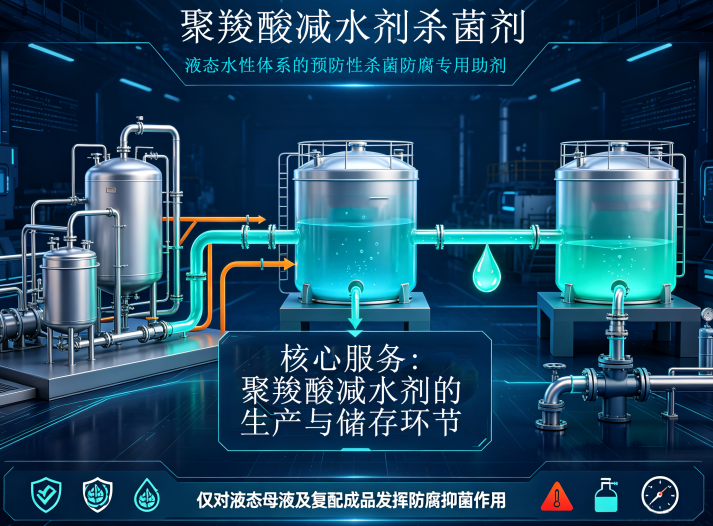 聚羧酸减水剂杀菌剂